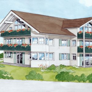 Weiler im Allgäu - Barrierefreie 4-Zimmer-Neubau-Eigentumswohnung